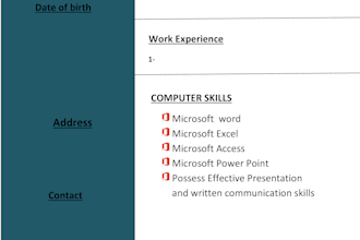write, edit, upgrade your resume, CV, cover letter, linkedin