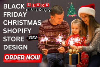 design christmas shopify store black friday christmas dropshipping shopify store
