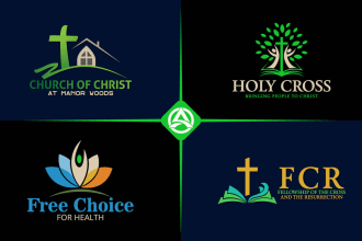 do church, christian, and ministry logo or redesign