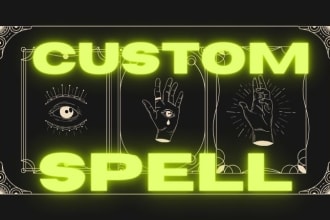 create and cast a custom spell for your needs