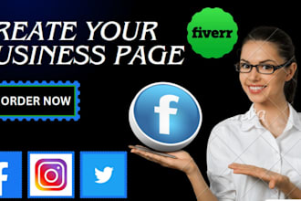 create a professional facebook business page
