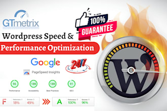 optimize wordpress speed for google pagespeed insights, gtmetrix