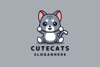 design a kawaii logo