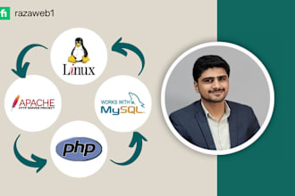 expert lamp stack developer HTML CSS javascript PHP laravel