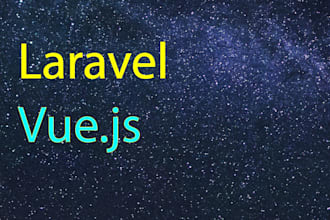 deliver professional laravel and vuejs web development services