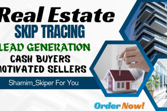 do skip tracing for real estate and llc skip tracing in bulk
