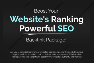 boost your website ranking powerful SEO backlink whitehat link building