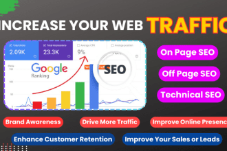 do seo optimization of your website to boost your website organic traffic