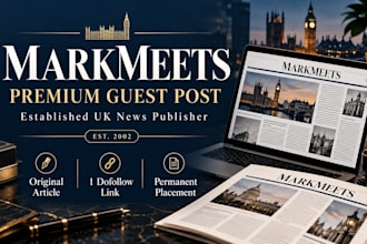publish a premium guest post on markmeets UK news site