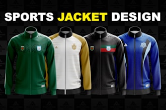 custom sports jacket design