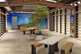 do comprehensive interior design for homes, restaurants, offices, and shops