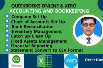 do set up clean up and bank reconciliation using quickbooks online
