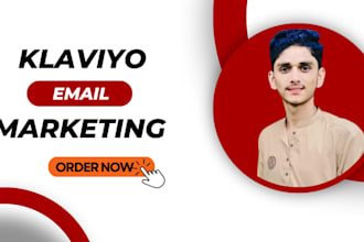 create and run klaviyo email marketing campaigns