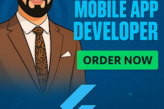 create mobile application using flutter