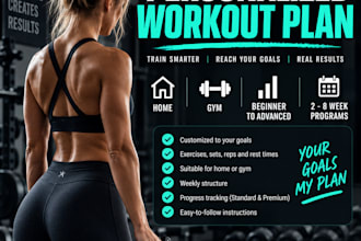create a personalized workout plan for your fitness goals