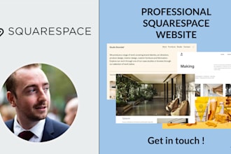 design, redesign or update your squarespace website