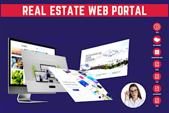 create property management website portal or mobile app