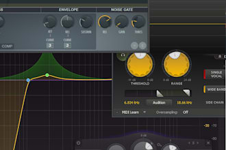 clean and mix any audio recording