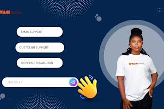 handle your customer support emails and chats