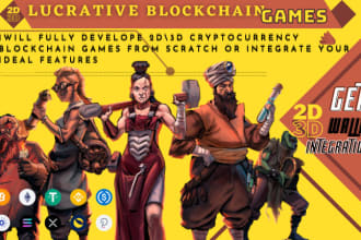 fully develop lucrative blockchain game of your choice