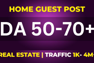 do home guest post real estate guest posting service SEO guest posts