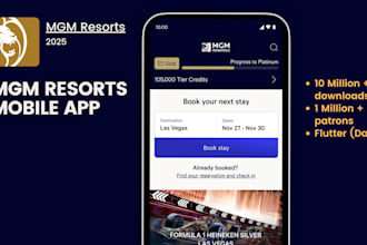 I will develop mobile app that can scale to million users