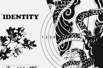 design an aesthetical cover art for you