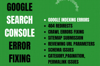 fix google search console and indexing for wordpress SEO