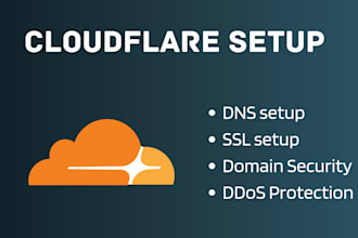 setup cloudflare on your domain and fix dns issues