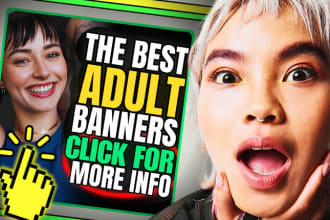 design adult banner ads, adult web banners