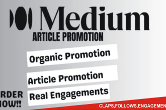 publish your article, blogs, news, on medium,com