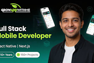 develop a react native and nodejs application with mongodb
