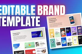 create editable canva brand template