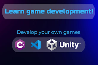 teach game development using the unity game engine