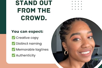 brainstorm the perfect brand name or slogan