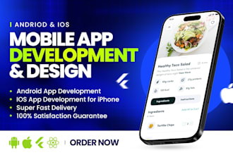 mobile app development, ios app, android app creation flutter app developer ai