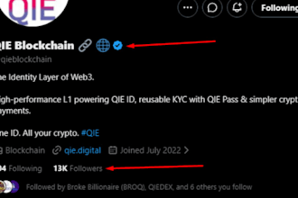 promote your web3 project in a verified x account