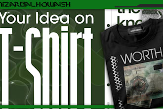 design your tshirt and merch