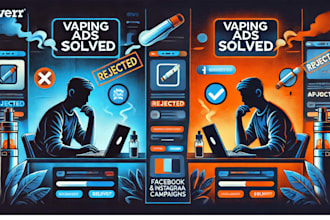 solve vaping ads issue ads run nicotine ads fb ig social media campaign