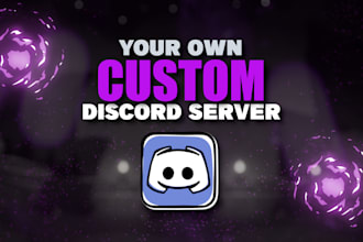 do a professional custom discord server setup
