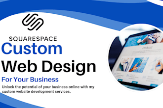 build a professional and responsive squarespace website