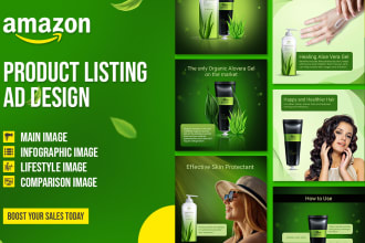 do amazon product listing ads design