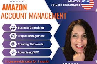 be your amazon fba coach live video calls weekly for 1 month