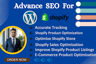 advanced SEO for wordpress and shopify boost traffic and sales