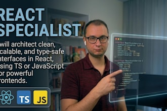 develop modern reactjs applications with high performance