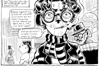 do a underground style comic book for you