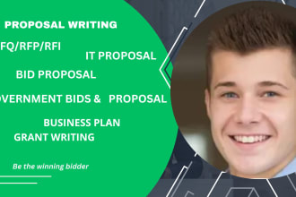 prepare rfp, rfi, rfq, government contract and bid proposal