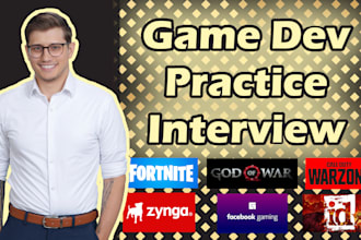 interview you as a game dev programmer or designer