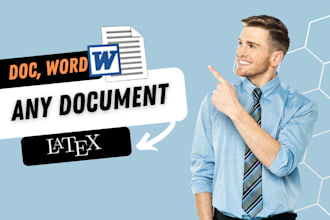 professional latex document conversion services