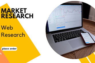 assist in business research, market research, online or web research